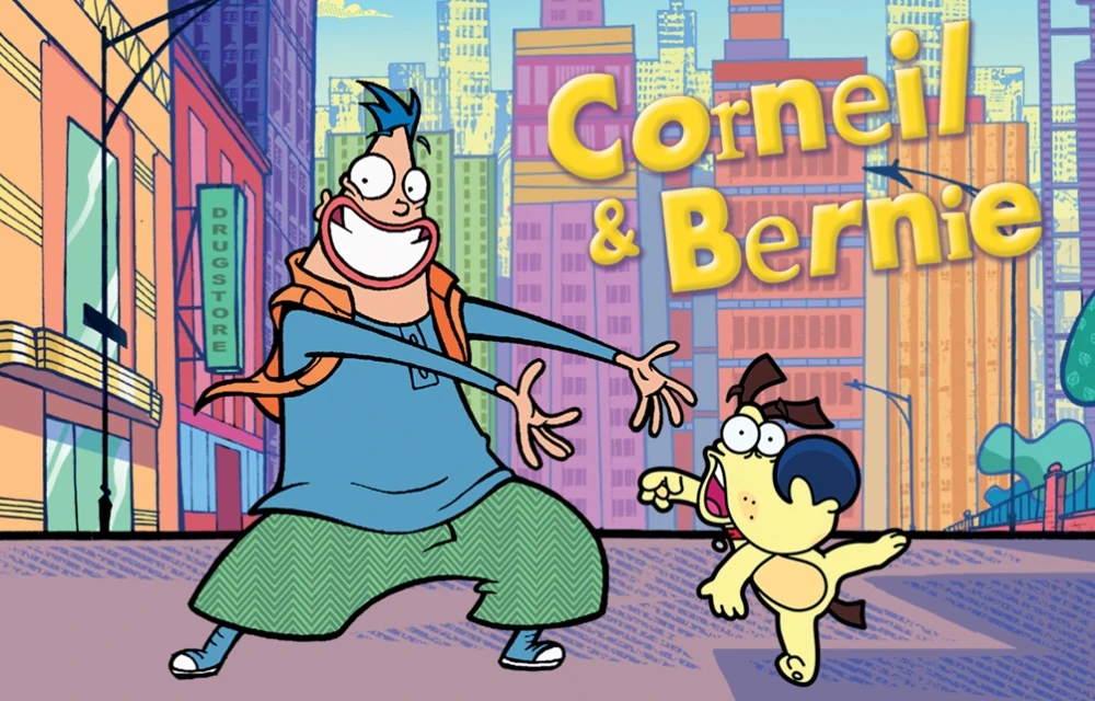 “Corniel và Bernie” là một bộ phim với màu sắc rực rỡ và tạo hình vui nhộn