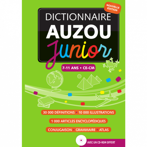 Học từ vựng cùng từ điển Dictionnaire Auzou junior